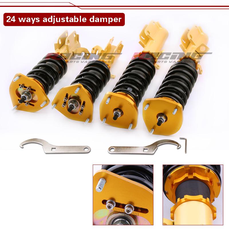 Toyota corolla 88-99 adjustable damper suspension coilovers coilover kit