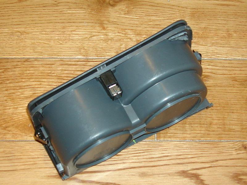 Find 1997 Honda Accord Center Consol Cup Holder Insert OEM Gray in