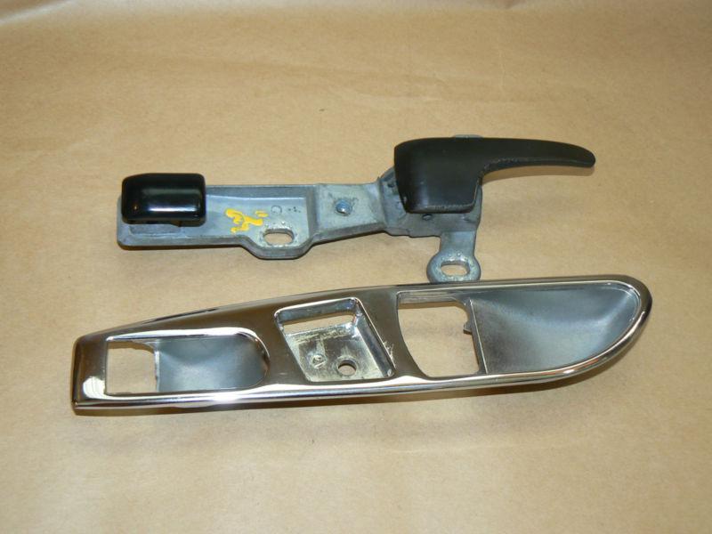 Mercedes sl w107 chrome door handle molding 560sl 380sl 450sl 450 380 560 trim