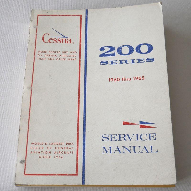 Cessna avionic service manual 200 series 1960 thru 1965
