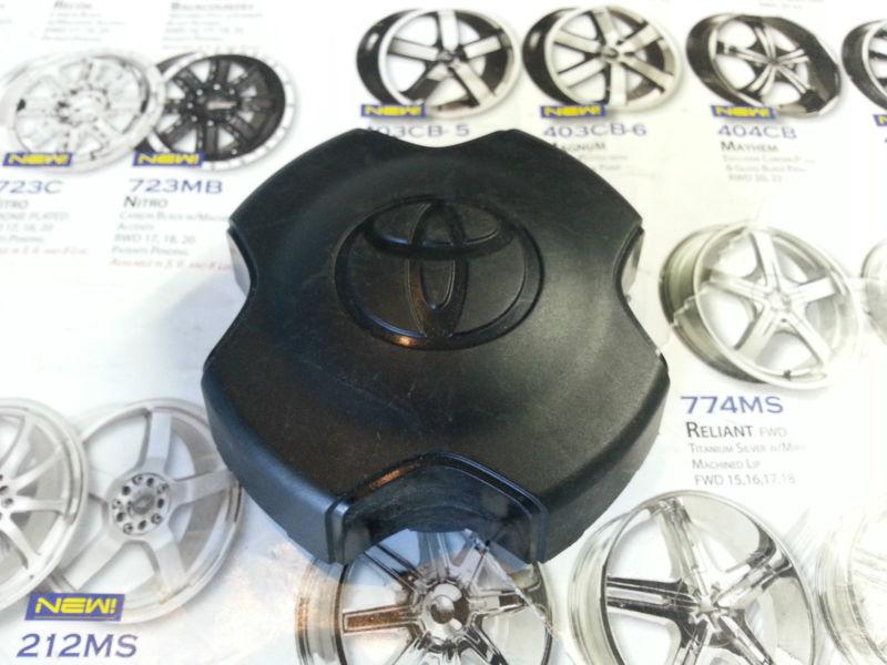 Toyota tercel oem black wheel center cap 42638-01050 , 42638-02060