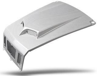 Maier vented hood wht rzr 194711