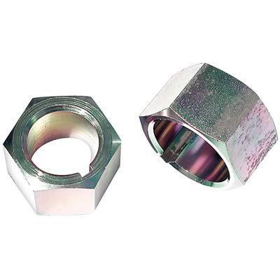 Crank turning nut steel gold iridited ford small block/buick v8 pontiac v8