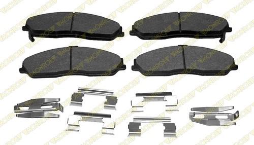 Monroe cx731 brake pad or shoe, front-monroe ceramics brake pad