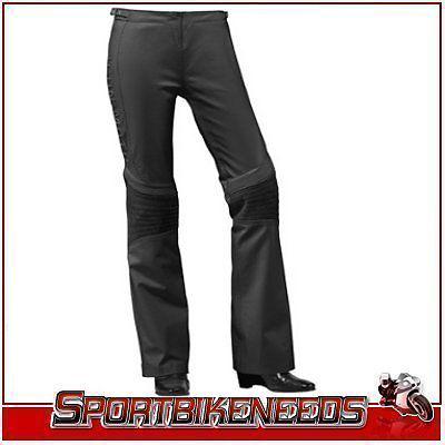 Icon hella leather black womens pants size 9 waist 32