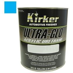Kirker bright blue metallic acrylic urethane enamel with activator ua-41075