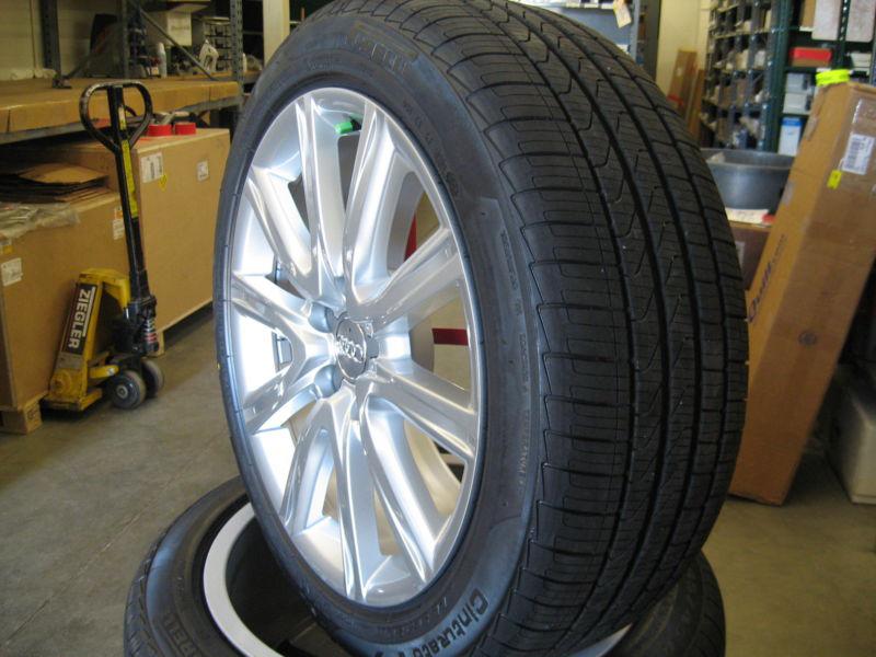 PIRELLI TIRES 245/45r18 AND AUDI RIMS, US $1,300.00, image 9
