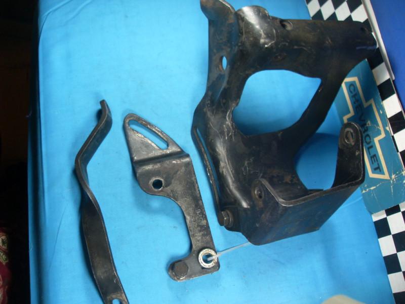 Sell CHEVY 250 6 CYLINDER POWER STEERING PUMP BRACKETS OEM 7583 in