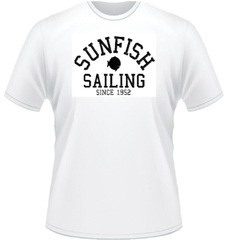 Sunfish sailing t-shirt