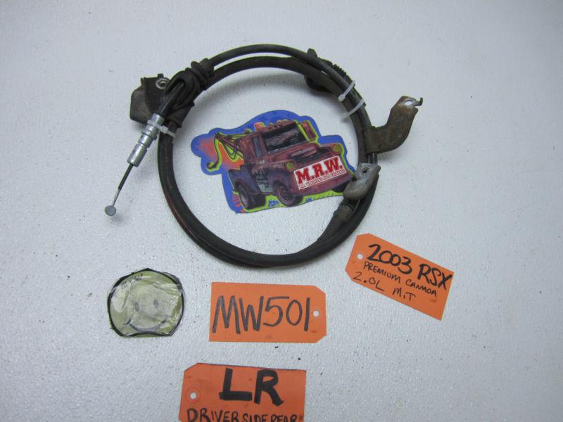 01 02 03 04 05 06 rsx left driver side rear e brake caliper cable oem lr lh l