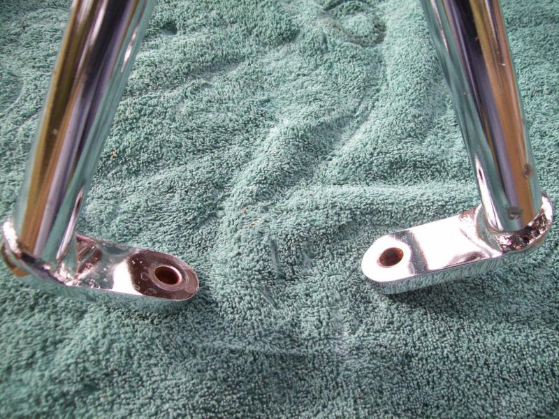 Sell OEM HARLEY SOFTAIL CUSTOM HERITAGE SPRINGER REAR CRASH BARS SADDLE