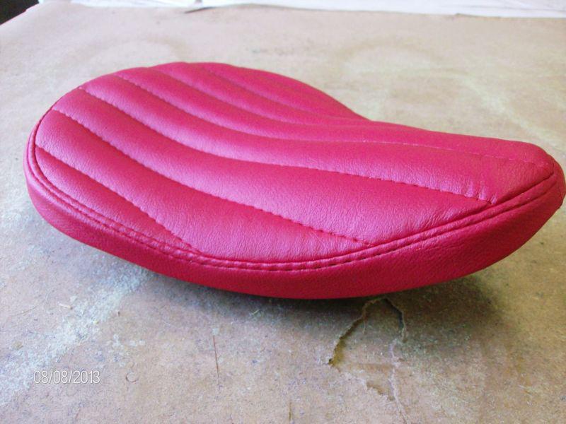 Solo seat chopper bobber harley triumph bsa norton honda 650 750 66 70 sportster