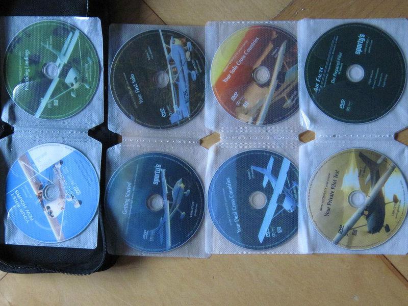 Learn to fly sporty's private pilot course dvds - training system