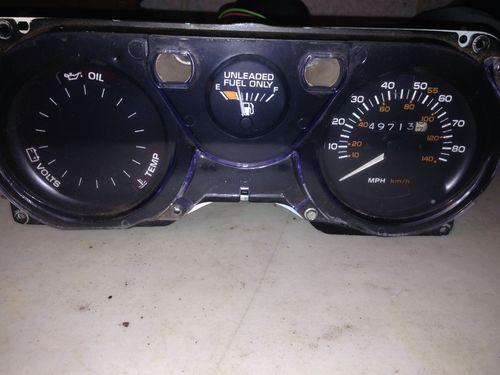 Firebird spedo cluster