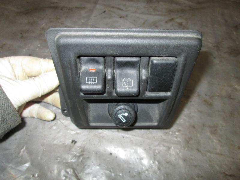 Sell Jeep Wrangler TJ 19972006 Wiper defroster lower switch panel w