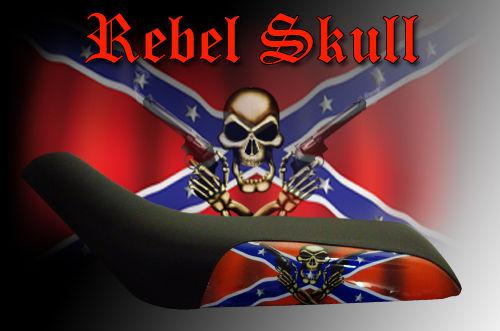 Suzuki lt230 quadrunner 85-88  rebel skull motoghg seat cover  #ghg2743scrbel274
