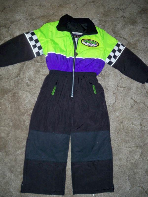 Arctic cat youth snowmobile suit - size 6/8 - slightly used condition
