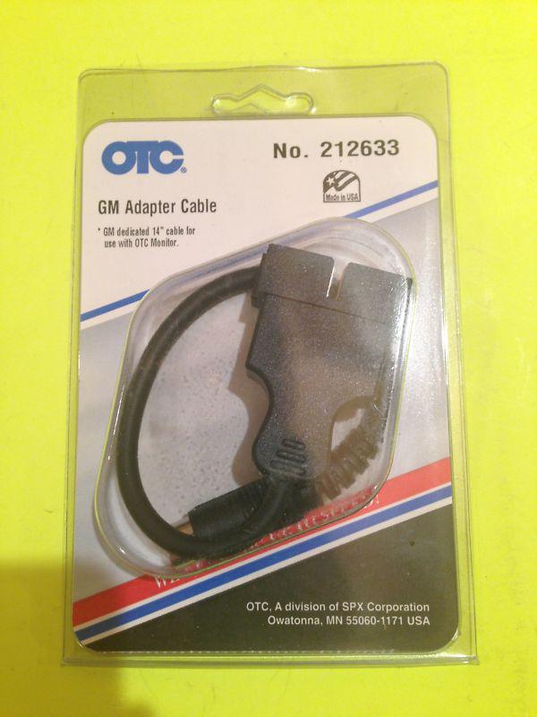 Otc diagnostic cable for gm - std gm black 212633, new item