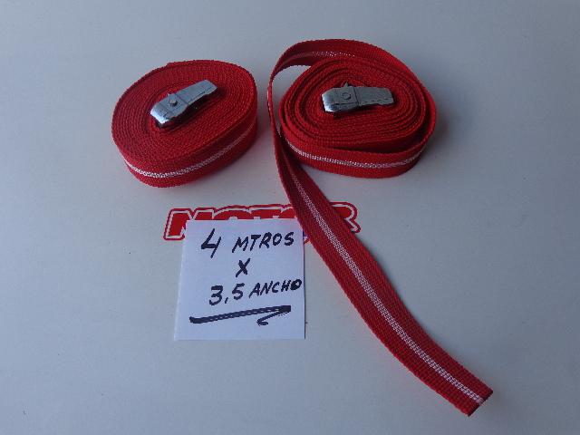 Motorcycle tie straps for 3.5 cm wide x 4 feet long. for montesa, bultaco, ossa,