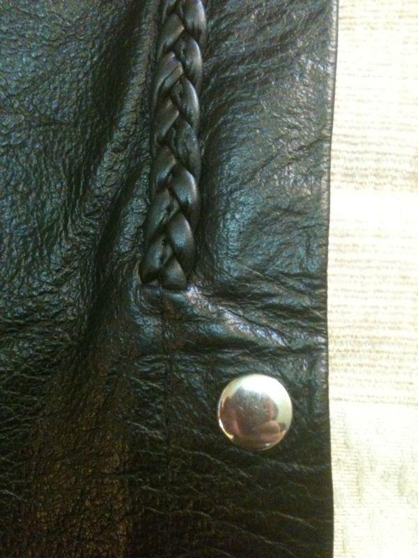 Leather King Ladies Motorcycle Chaps - size 2x, US $23.00, image 2