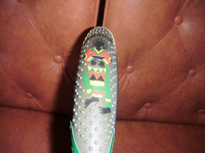 Sell JAMAICAN NATIONAL COLORS RASTA DRUMMRER COLORS CAR STEERING WHEEL