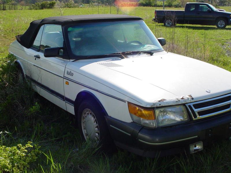1988 saab 900 turbo convertible, complete or take what you want