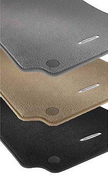 New genuine mercedes e class w212 beige carpet floor mats 10-14