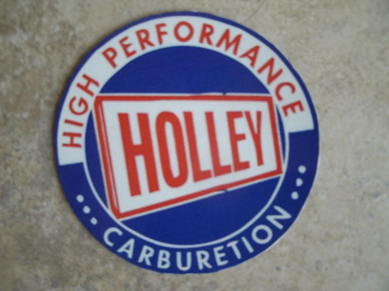 Holley carburetion sticker decal 4"
