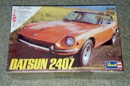 Nos datsun 240z revell 1/25 scale model car ~ rare & 1971 vintage series i s30