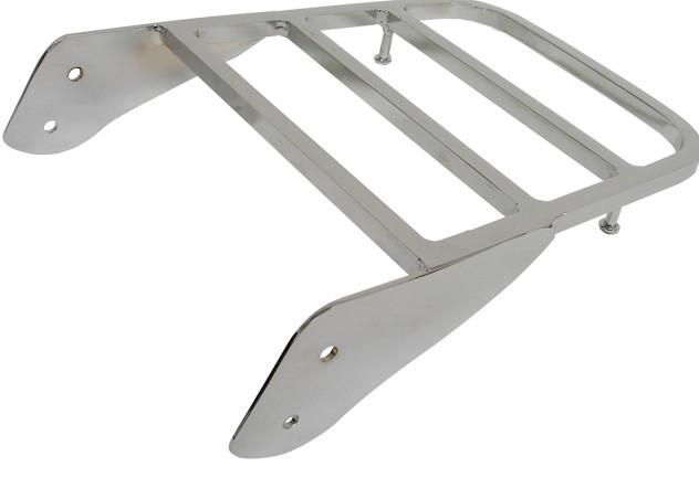 Chrome sissy bar luggage rack for yamaha v-star 650 1100 classic dragstar xvs