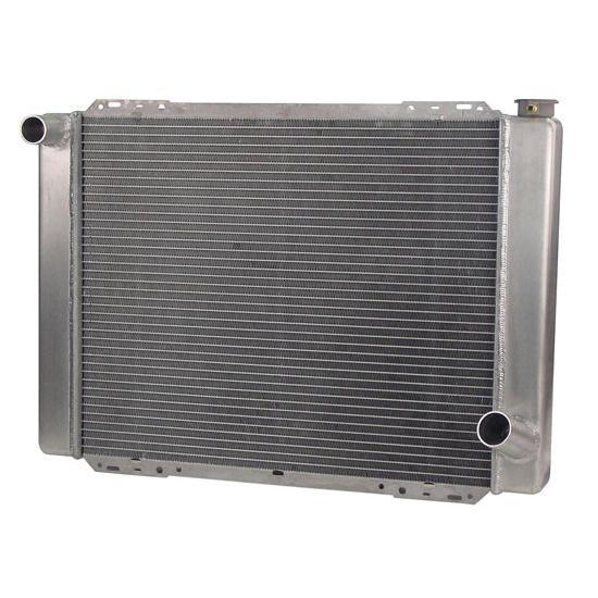 New afco universal fit aluminum chevy racing radiator, 22.38" imca style chassis