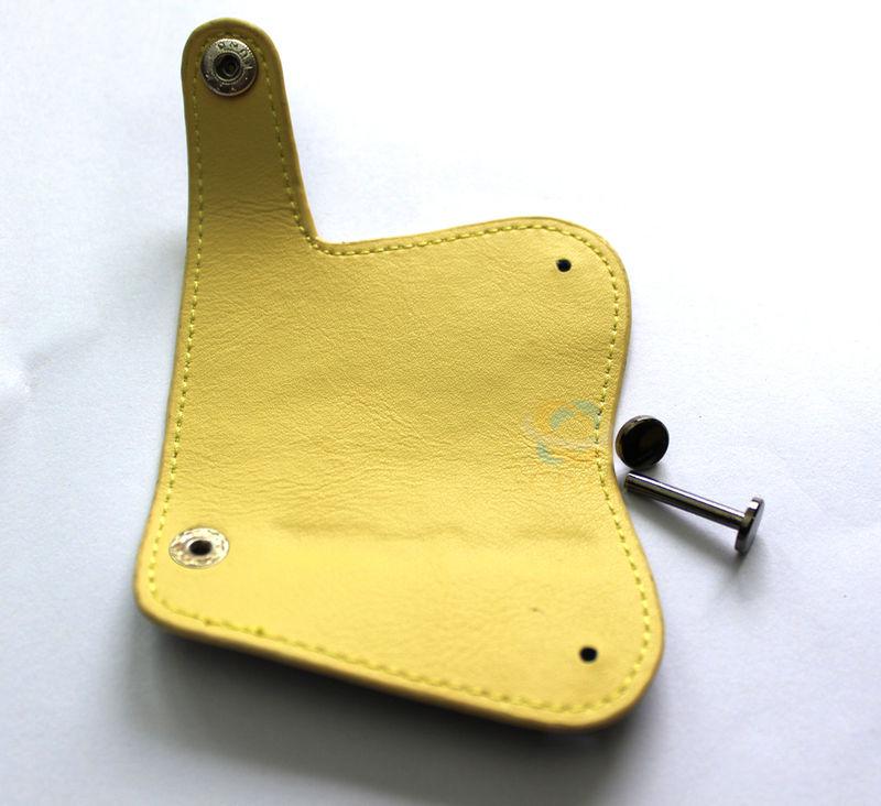 MERCEDES BENZ AMG REAL LEATHER KEY COVER FOR BENZ W203 W211 W204 W221 YELLOW, US $8.85, image 3