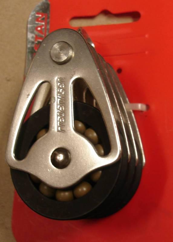 Sailboats ronstan triple block with ball bearings new