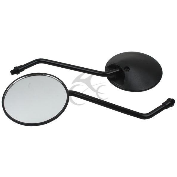 A pair of  rear view mirrors for honda xl80 xl80s mb5 tlr200 xl100 xl100s round