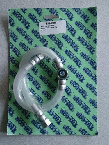 New tri-cor england 82-4450 fuel line assembly - fits classic triumph motorcycle