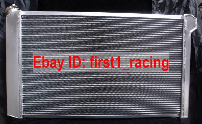 3-ROW/TRI-CORE ALUMINUM RACING COOLING RADIATOR 73-76 CHEVY CORVETTE V8 5.7/7.4L, US $169.00, image 2
