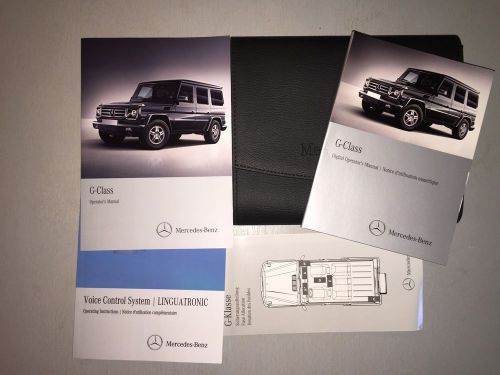 Mercedes benz g class owner&#039;s manual g63 amg 201