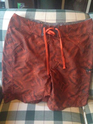 Under armour armor nwot men's sz 34 swim trunk board short ktm colors