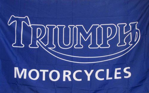 Triumph motorcycles 3' x 5' flag great indoor outdoor banner