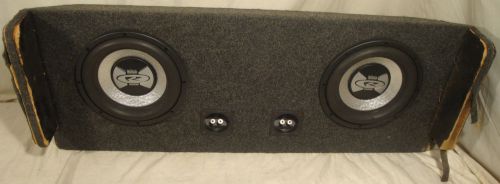 Kicker box with 2 10&#034; boss 1000 watt speakers - local pickup only