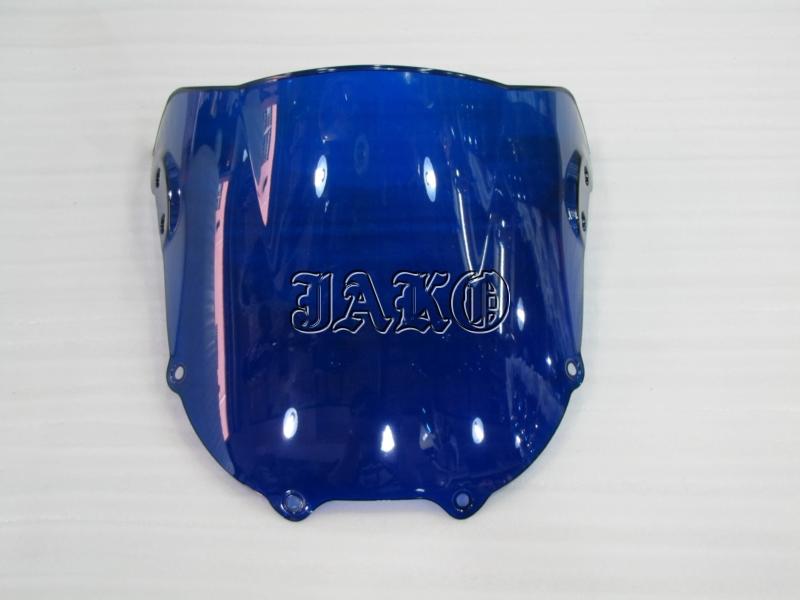 Windshield blue screen racing windscreen for honda cbr900rr 1996-1997