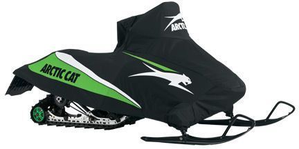 Artic cat f z1 z1 turbo snowmobile cover &#039;07 - &#039;11 black &amp; green new oem  379