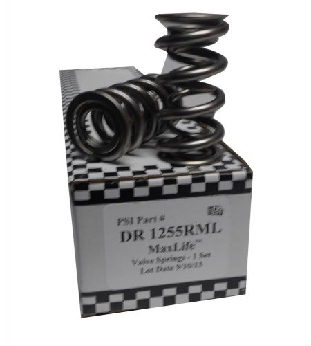 Psi dr1255rml max life drag race dual valve spring 1.520&#034; 1.000&#034; max lift set/16