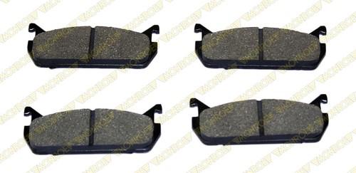 Monroe dx458 brake pad or shoe, rear-monroe dynamics brake pad