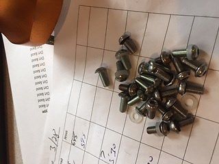 Steel 5mm bead lock screw with o-ring - 3 pack douglos crg, birel, intrepid otk