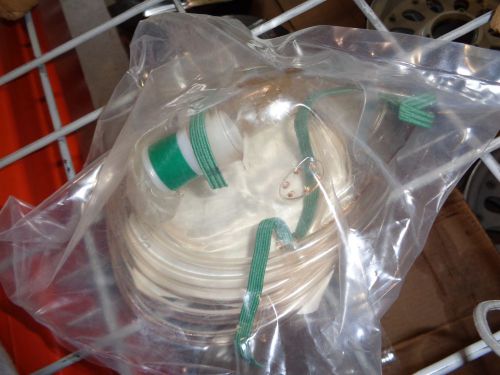 Hudson see-thru non-rebreathing oxygen mask (with safety vent)