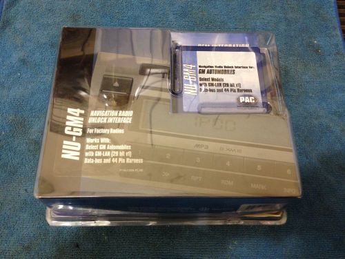 New nu1-gm4 video navigation bluetooth unlock for gm vehicles