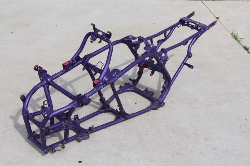 Frame yamaha banshee j-arm 1987-1990 free home delivery purple