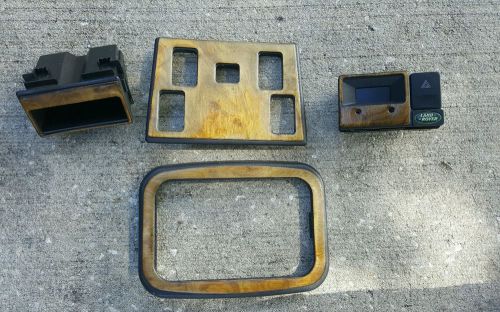 Land rover discovery 1 interior wood accent trims 94/99 oem