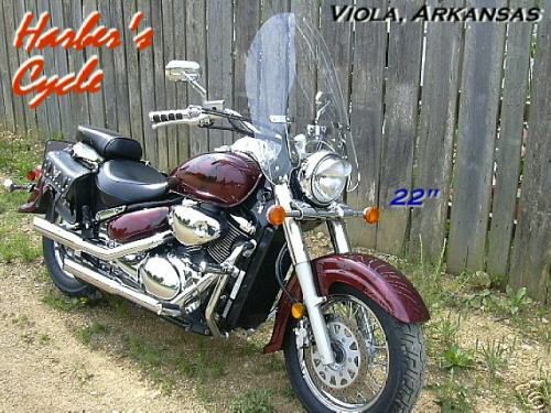 Suzuki c50 boulevard c-50 800 - clear 22" touring / 2-up windshield/windscreen